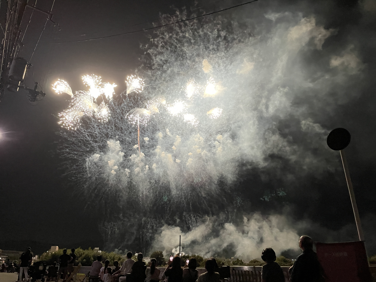 花火🎆中止☔