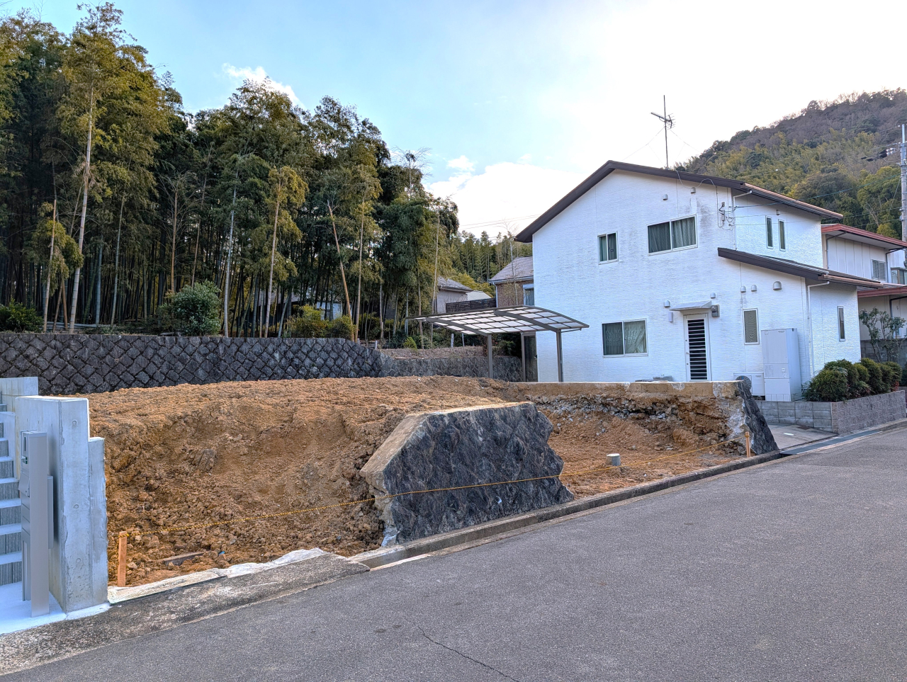 長岡京市高台三丁目　売土地